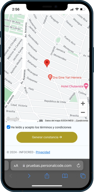 Corroboración de Domicilio
